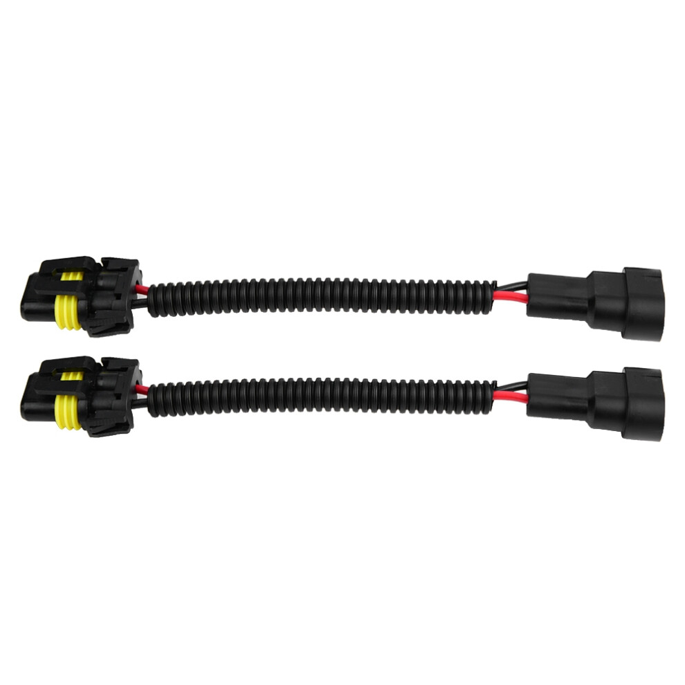 Conversion Harness For Retrofit Conversion Connector Voltage 12V 24V Head Wiring Harness Plug And Play Installation Fog Connector Heat Light 9009791467550