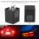 Modulo relè Hyper Flash Fix per indicatori di direzione a LED Plug and Play Installazione semplice Durevole Impermeabile Risposta rapida Corrente 7