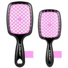 Detangling Hair Brush Set with Soft Bristles and Ergonomic Grip for Wet and Dry Hair Styling