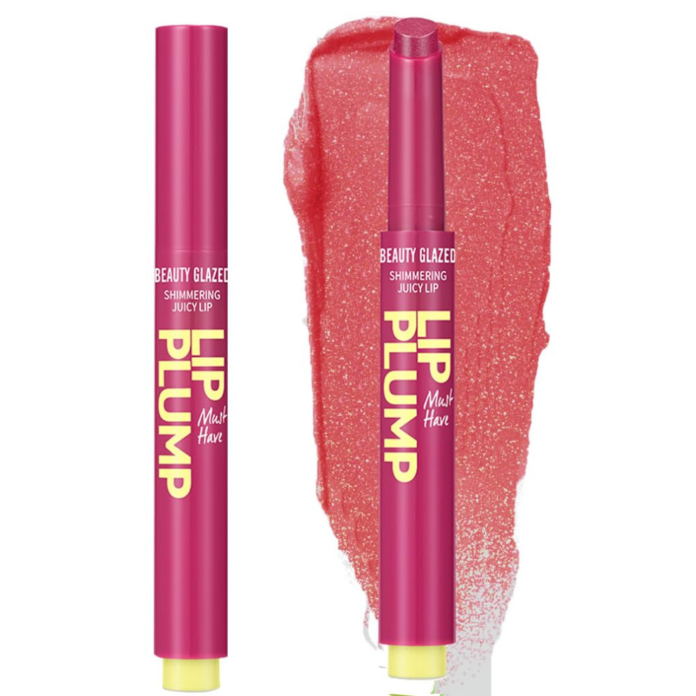 Moisturizing NonSticky Lip Gloss and Long Lasting Hydrating Lip Balm with Click Dispenser (03)