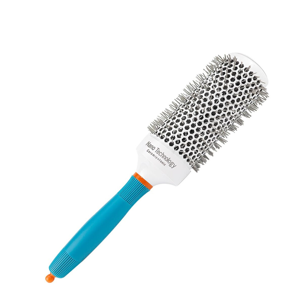 Round Hair Brush for Blow Drying with Thermal Barrel and AntiFrizz Bristles, 45# Professional