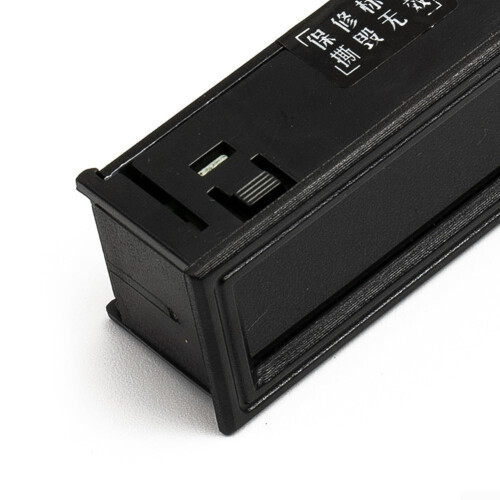 Car Digital Thermometer Voltmeter Clock 3in1 LED Display for 12V DC 527V Wide Temp Range Red 1