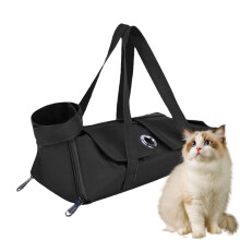 Cat Carrier with EscapeProof Design, Foldable SoftSided Pet Travel Bag for Vet Visits and Outdoor Ref: 4856