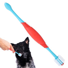 Dog Tooth Brush DoubleHeaded Teeth Cleaning Brush For MultiPet Care Home Travel Outdoor Grooming Bathing Apartment