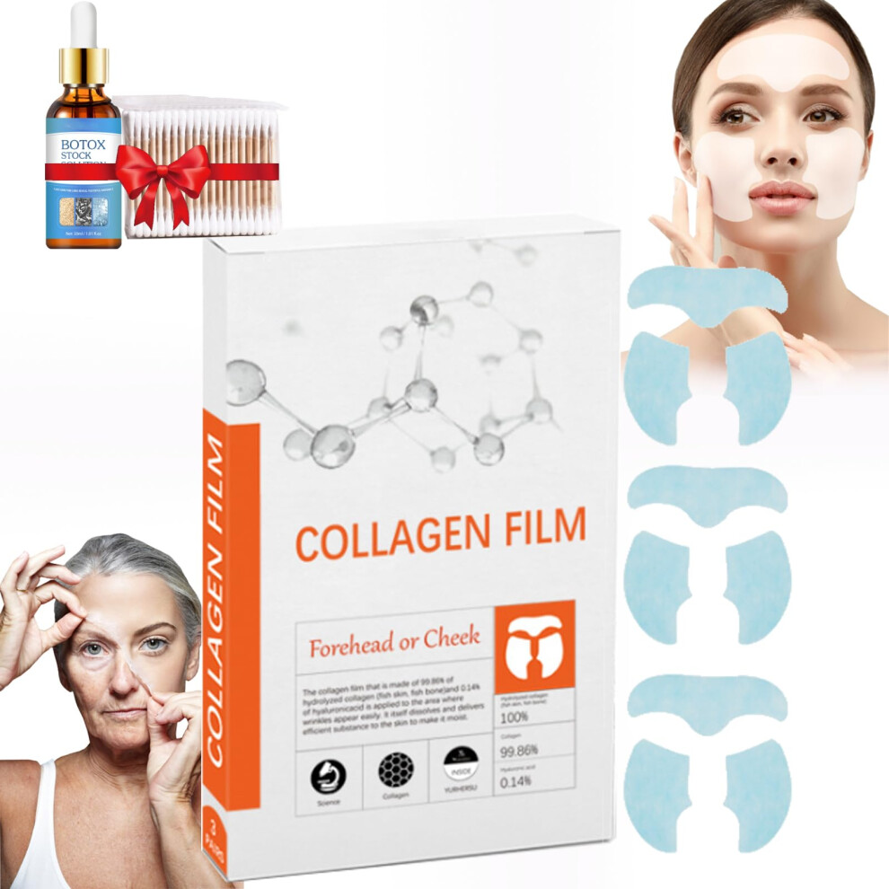 Collagen Face Mask Kit with Hydrating Spray for Deep Hydration and Firmness Boost