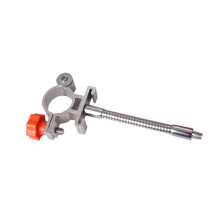 Fishing Chair Light Holder with 360 Rotating Lamp Bracket and Flexible Hose Durable Alloy