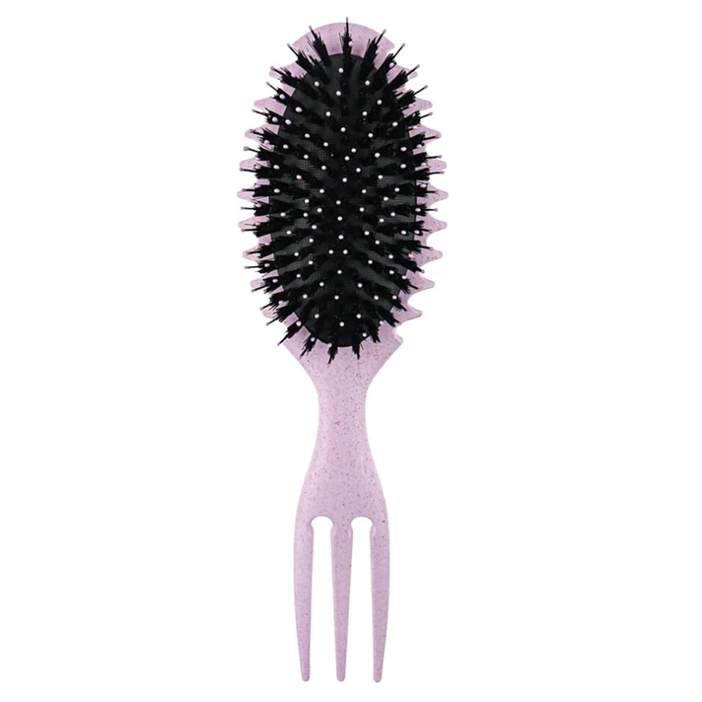 Curly Hair Brush Silicone Curl Defining Brush for Women Gentle Detangling Frizz Reduction