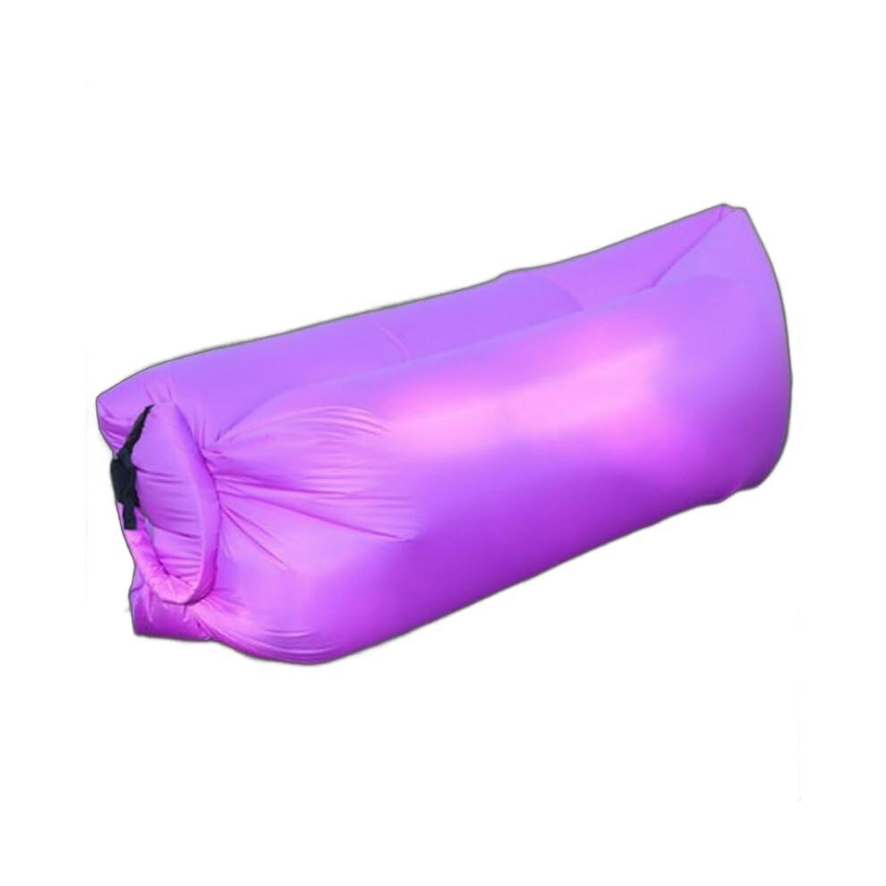 200 * 70CM Portable Inflatable Lounger Air Sofa Waterproof Storage Pockets Purple 200*70cm For Camping Beach Music-image-OPC-PR59ZK6-NEW