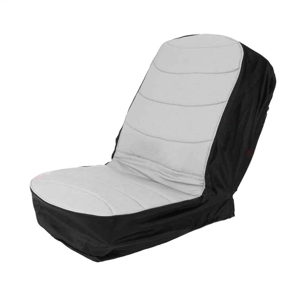 Waterproof Tractor Seat Cover With Cushion For Lawn Mower And Forklift, Breathable 11X11 Inch 9365369489349