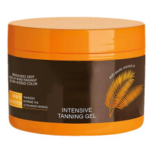 Luxury Intensive Tanning Gel with Instant Bronze Tint for Sunbeds and Outdoor Use, Orange