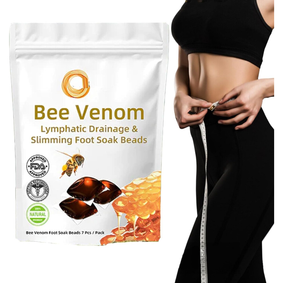 Bee Venom Lymphatic Drainage and Slimming Foot Soak Beads for Herbal Detox Spa â 1 Bag