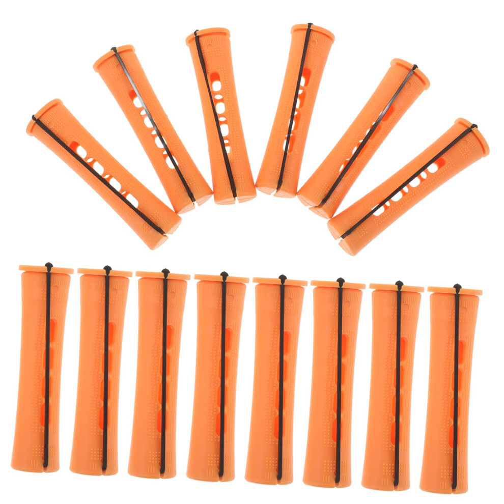 Flexible Curling Rods 30pcs No Heat Hair Curlers Reusable Perm Rods for Salon and Home Use