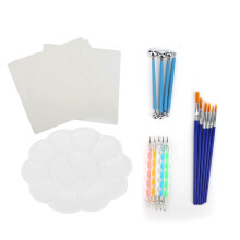 Rock Painting Tools For Home Decoration Mandala Dotting Tools Adjustable Size Stainless Steel Ball Stylus Art Craft Supplies Lightweight Design