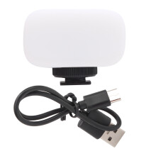 Portable Camera Light Panel Selfie Light with 8 Color Lighting Options Wireless Magnetic Light Design with Adjustable Brightness for Video