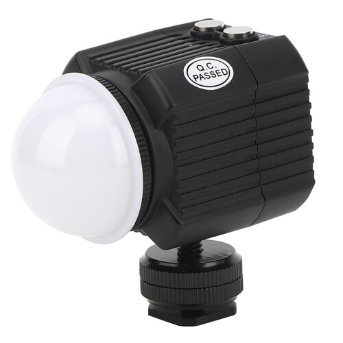 Rechargeable LED Light With Diffused Beam Angle, High CRI Adjustable Brightness Waterproof Camera Light, APP Controlled Underwater Lighting System 2