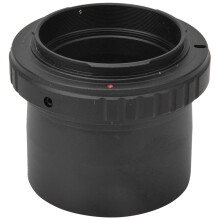 Metal Telescope Adapter Ring Prime Focus Photography Anti Reflection Pattern Camera Lens Adapter For Olympus Cameras Telescope Mount Adapter Standard