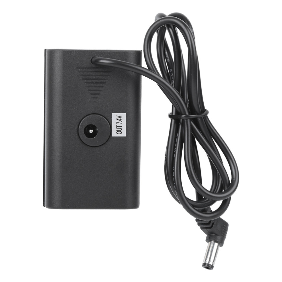 Coiled Power Cable With D Tap Connector Full Decoding Dummy Battery For Np F Series External Power Supply For Led Monitor Extendable Power Light 9009791475654