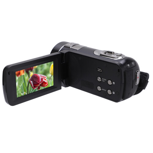 Portable HD Camcorder Webcam Function Face Detection 18X Digital Zoom Compact Video Recorder With Electronic Image Stabilizer 2
