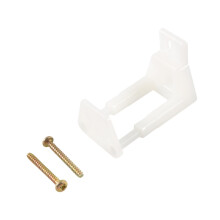 Adjustable RV Sliding Door Guide White for Smooth Operation and Easy Installation