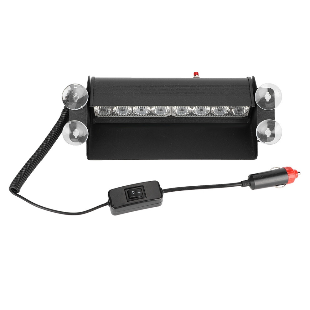 Emergency Vehicle Warning Strobe Multi Color Led Flashing Modes Select Super Bright Led Suction Cups Mount Long Lifespan Low Consumption Light 9138057098402