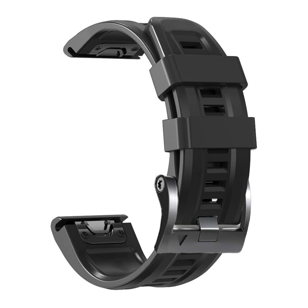 26Mm Silicone Quickfit Watch Band Strap For Garmin Fenix 7X D2 Mk2 Enduro Tactix 7 6X 5X 9113335144248