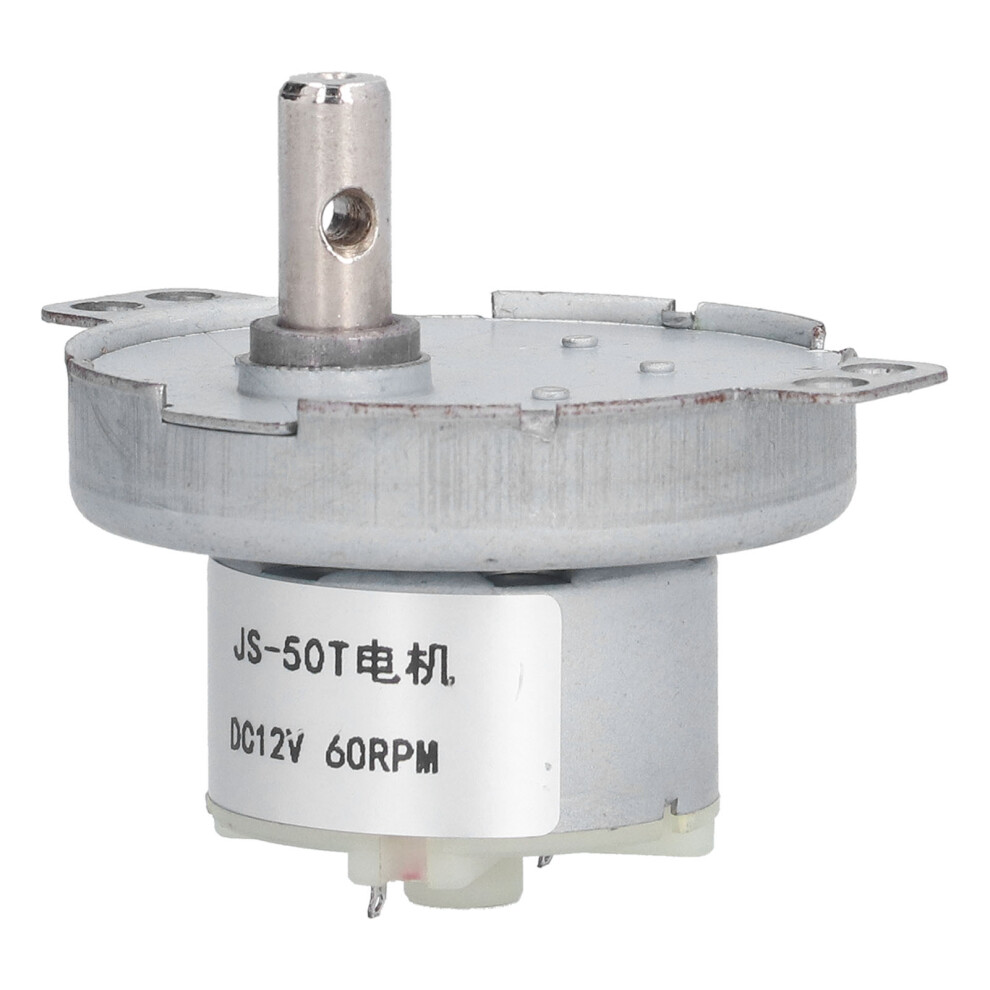 Js-50T Gear Motor 60Rpm Dc12v Aluminum Plastic For Household & Decor 3011382425050