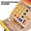 Εκπαιδευτικά παιχνίδια Montessori Learning Toys Λογική σκέψη Υψηλής ποιότητας ξύλινο υλικό 7