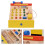 Εκπαιδευτικά παιχνίδια Montessori Learning Toys Λογική σκέψη Υψηλής ποιότητας ξύλινο υλικό 6