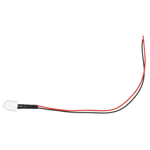 Λευκό φως LED με δίοδο 10mm, χαμηλής κατανάλωσης ενέργειας, υψηλής απόδοσης, 2