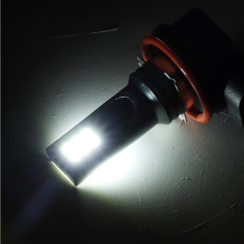 Λαμπτήρες LED υψηλής ισχύος H9, Ψυχρό λευκό φως 6000K, Λειτουργίες φλας στροβοσκόπιου, 1