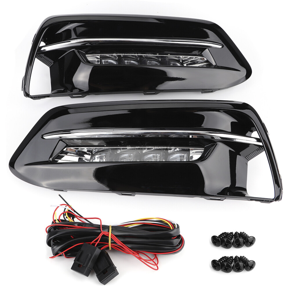 Front Bumper Fog S For Honda Accord Led Fog With Switchback Turn Signal And Daytime Running Functions Enhanced Visibility In Rain Light 9365494976042