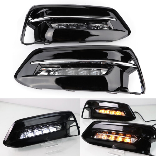 Φώτα ομίχλης μπροστινού προφυλακτήρα για Honda Accord LED φως ομίχλης με διακόπτη φλας 2