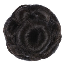 Human Hair Lace Front Wig with Clip Flower Bridal Hair Comb, Long Body Wave, Glue Less Fast Wear
