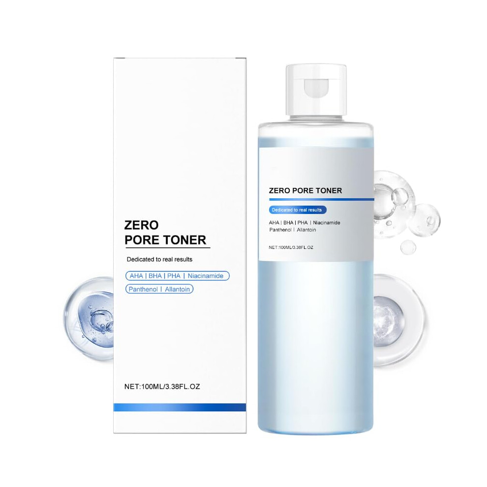 AHA BHA Pore Toner Gentle Exfoliating Facial Toner Deep Hydration Pore Refining for Smooth Skin