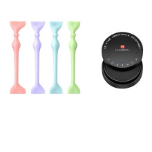Waterproof Winged Eyeliner Stamp Set for Beginners with Double Head Black Pen, Reusable for All Eye Shapes