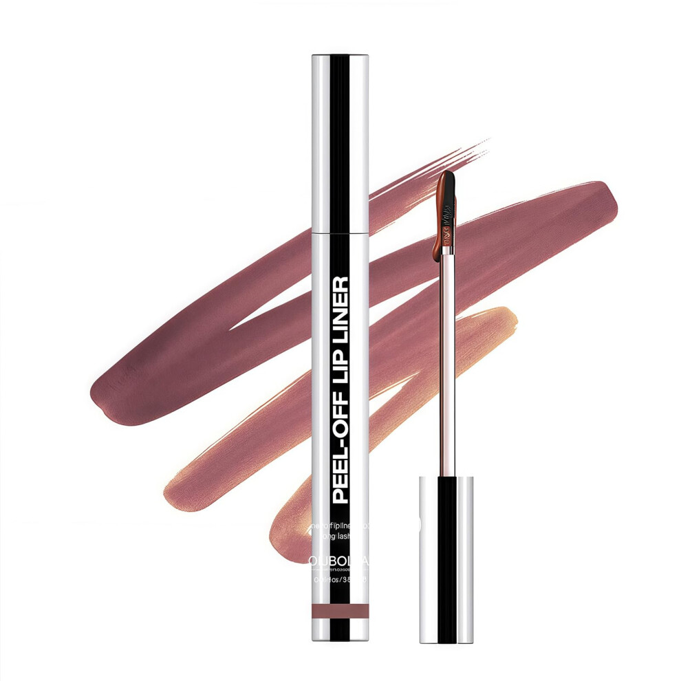 Peel Off Lip Stain and Waterproof Lip Liner Long Lasting Smudge Proof Hydrating Tattoo