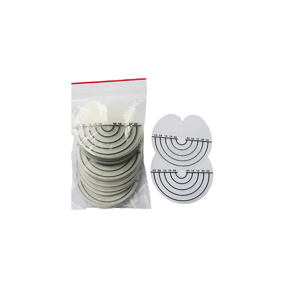 Unisex Clear Hair Extension Heat Guard Pvc Single Hole Scalp Protector For Salon Heat Fusion 50Pcs