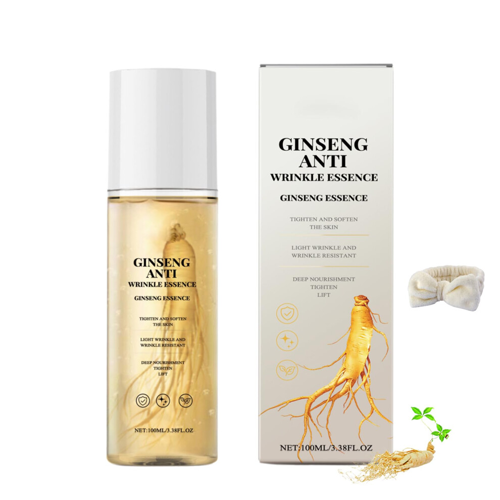 Ginseng Essence Water AntiAging Hydrating Toner with Wild Ginseng Extract for Deep Hydration 1pcs