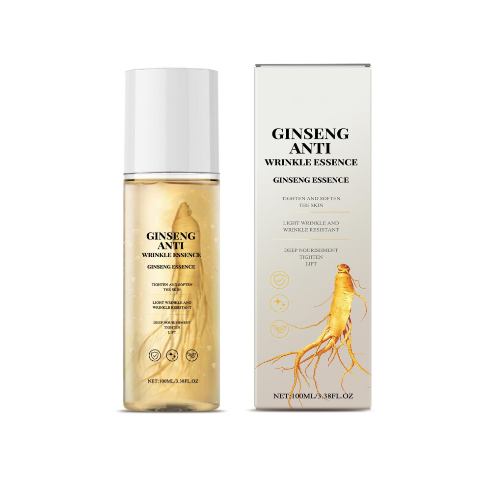 Ginseng Face Toner with Wild Ginseng Extract for Deep Hydration, AntiAging and Skin Firming
