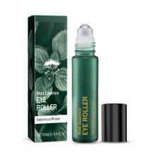 Eye Serum for Puffiness and Dark Circles with Cooling Under Eye Roller, Vitamin C and Peptides, 0.34oz
