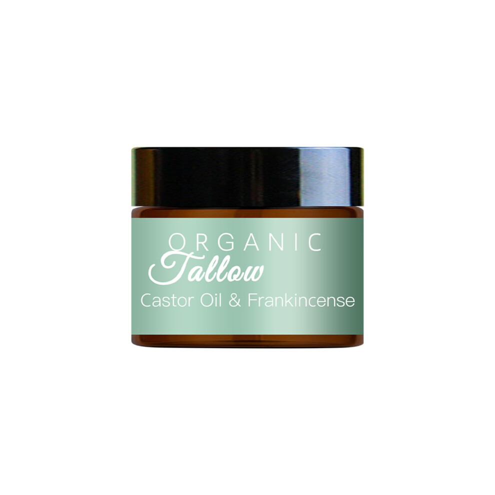 Beef Tallow Balm with Frankincense and Manuka Honey for Deep Hydration and Sensitive Skin Relief