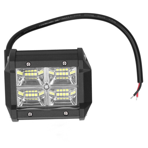 Φώτα λοβών LED Spot Flood Combo, μπάρα φώτων ομίχλης υψηλής απόδοσης τριπλής σειράς με 1