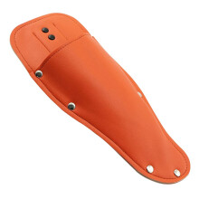 Leather Pruning Shear Holster with Blade Tip Protection, Durable Leather Scissor Sheath for Belt Carry