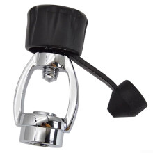 Yoke Adapter Brass Chromium Plated Protective Cover For Converter Regulator DIN Cylinder Connection Scuba Diving