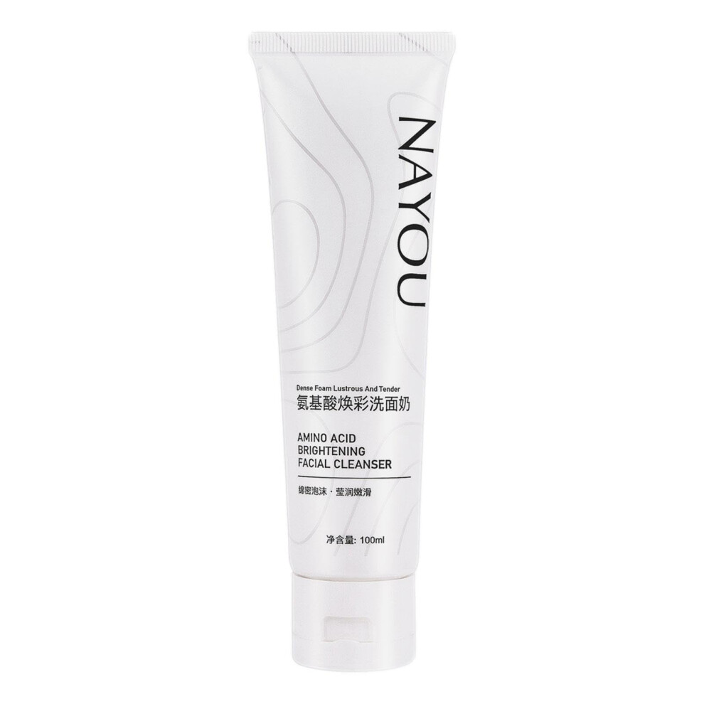 Amino Acid Facial Cleanser 100ml Moisturizing Face Wash with Gentle Foam and Deep Hydration