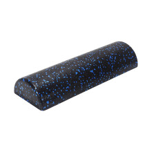 Half Round  Density Foam Roller for Back Pain Relief, Balance Training and Muscle Recovery, BlueBlack