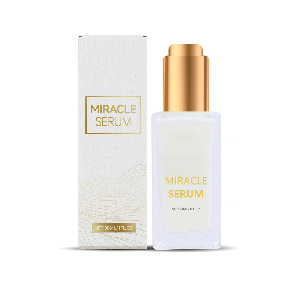 Facial Serum with Hyaluronic Acid for Deep Hydration and Fine Line Reduction, 1.05 Oz