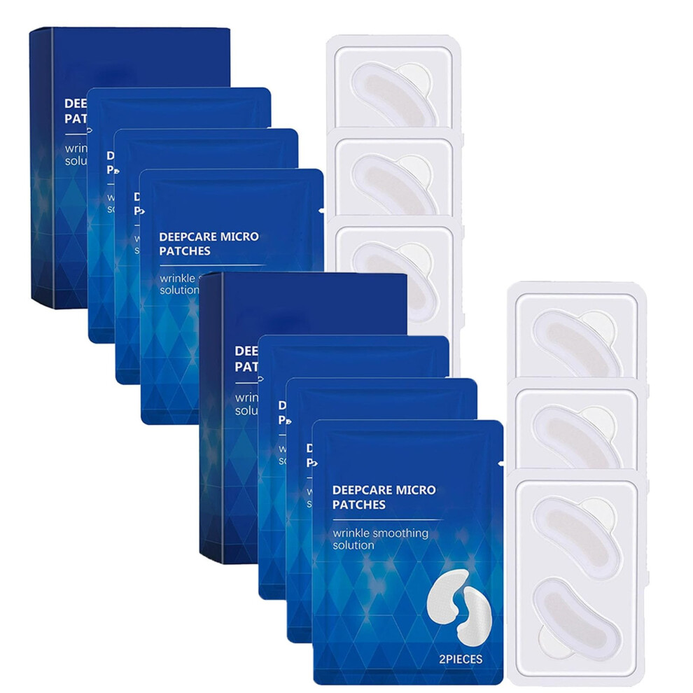Dark Under Eye Patches For Circles And Wrinkles, Hydrating Eye Masks With Hyaluronic, 12Pcs