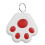 Pet Tracker Waterproof Cat Claw Shape Red Long Standby Battery Real Time Item Tracker 1