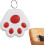 Pet Tracker Waterproof Cat Claw Shape Red Long Standby Battery Real Time Item Tracker 5